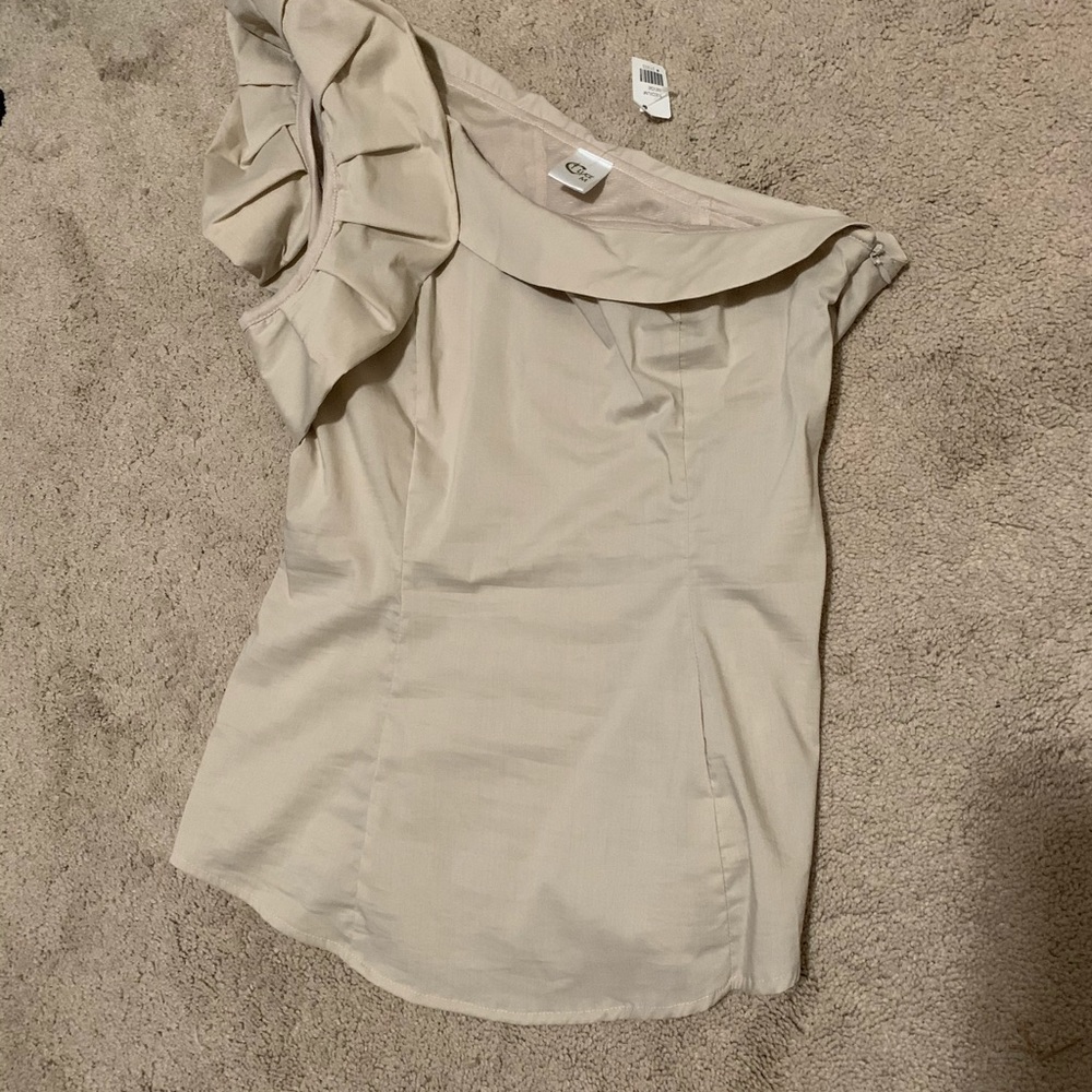 NWT one shoulder top